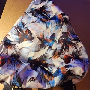 Black butterfly backpack